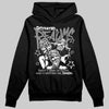Jordan 10 Retro Shadow (2025) DopeSkill Hoodie Sweatshirt Distorted Realms Graphic Streetwear - Black