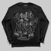 Jordan 4 “Black Cat” (2025) DopeSkill Long Sleeve T-Shirt Real Y2K Players Graphic Streetwear - Black