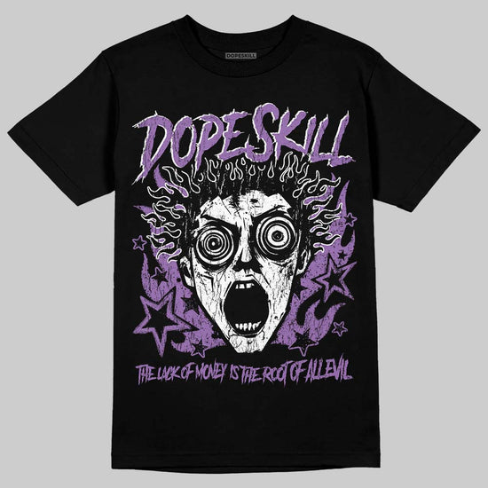 PURPLE Sneakers DopeSkill T-Shirt Root of Evil Graphic Streetwear - black