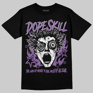 PURPLE Sneakers DopeSkill T-Shirt Root of Evil Graphic Streetwear - black