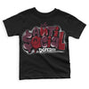 Jordan 5 Retro Burgundy (2023) DopeSkill Toddler Kids T-shirt Anti Social Graphic Streetwear - Black