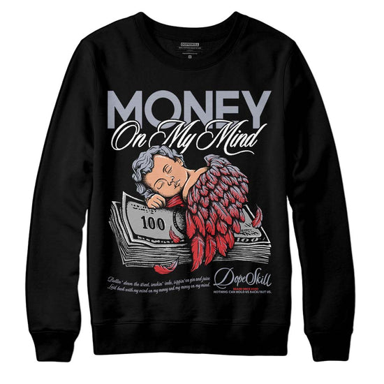 Jordan 4 “Bred Reimagined” DopeSkill Sweatshirt MOMM Graphic Streetwear - Black