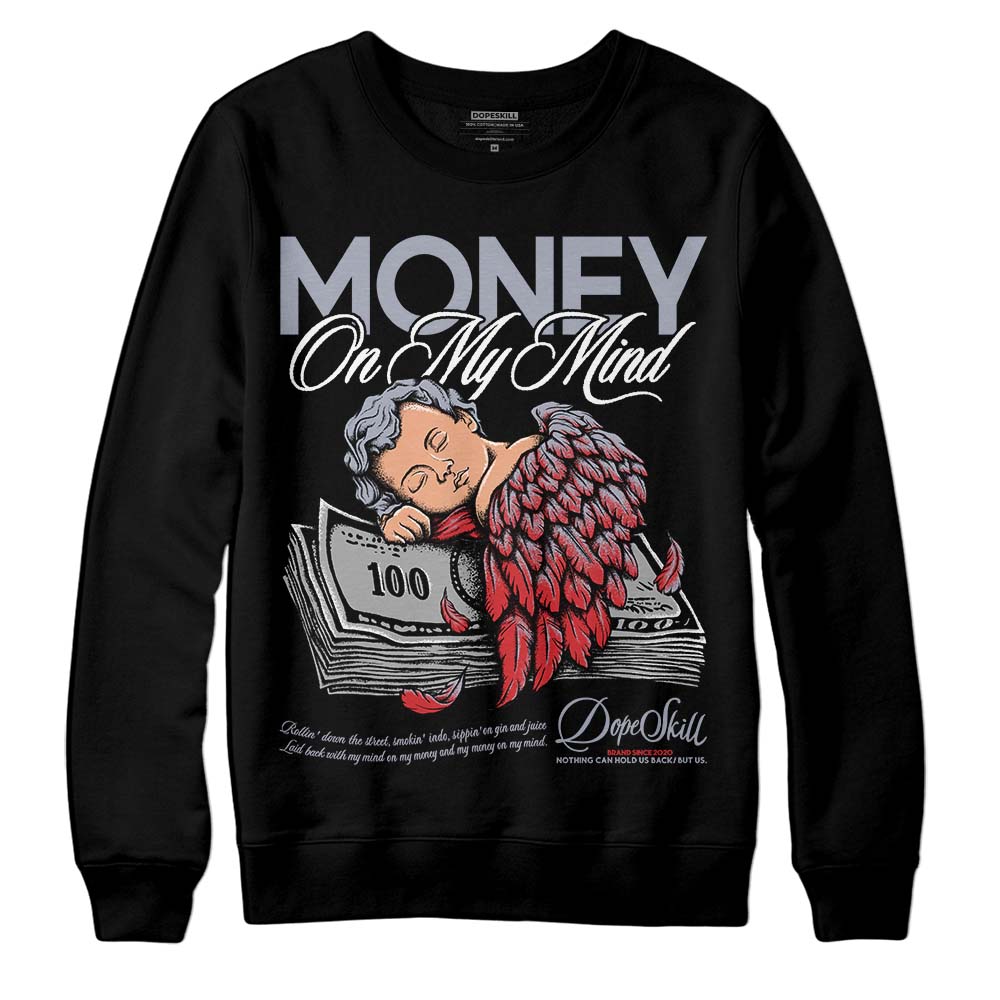 Jordan 4 “Bred Reimagined” DopeSkill Sweatshirt MOMM Graphic Streetwear - Black