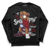 Jordan 5 Retro Burgundy (2023) DopeSkill Long Sleeve T-Shirt If You Aint Graphic Streetwear - Black