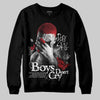 Jordan 4 OG “White Cement” DopeSkill Sweatshirt Boys Don't Cry Graphic Streetwear - Black