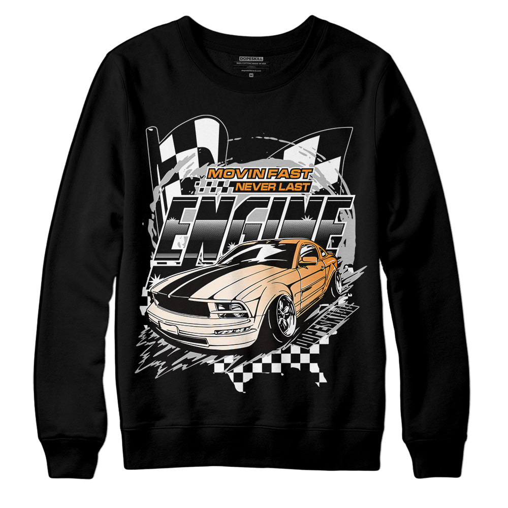 Dunk Low Cool Grey DopeSkill Sweatshirt ENGINE Tshirt Graphic Streetwear - Black