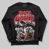 Jordan 1 Low OG "Chicago" DopeSkill Long Sleeve T-Shirt Paper Chaser Boy Graphic Streetwear - Black