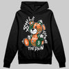SoleFly x Air Jordan 3 “Fruits Of Our Labor” DopeSkill Hoodie Sweatshirt Smile Through The Pain Graphic Streetwear - black