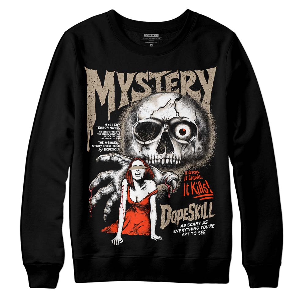 Jordan 1 High OG “Latte” DopeSkill Sweatshirt Mystery Ghostly Grasp Graphic Streetwear - Black