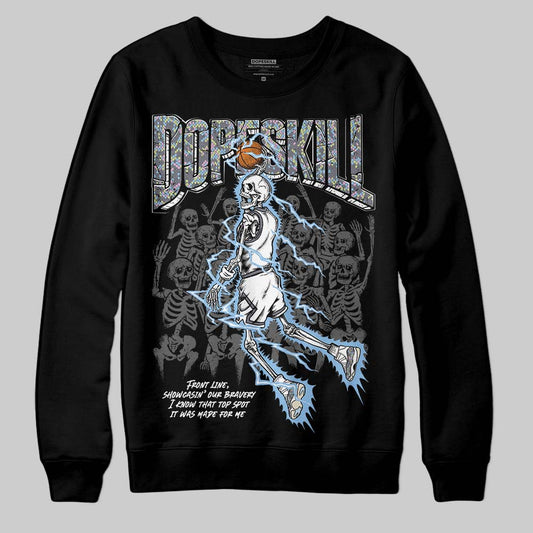 Jordan 11 Low CNY “Year of the Snake” DopeSkill Sweatshirt Thunder Dunk Graphic Streetwear - Black