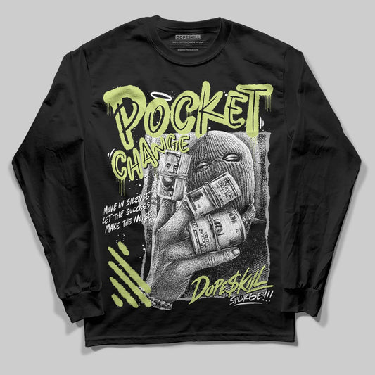 Jordan 11 “Inner Beast” DopeSkill Long Sleeve T-Shirt Pocket Change Graphic Streetwear - Black