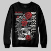 Nigel Sylvester x Jordan 1 Low OG “Nitro” DopeSkill Sweatshirt Side Hustle Graphic Streetwear - Black
