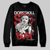 Jordan 1 High OG “Ruby” DopeSkill Sweatshirt Stay It Busy Graphic Streetwear - Black