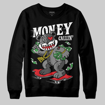 Jordan 10 Retro Shadow (2025) DopeSkill Sweatshirt Money Callin' Graphic Streetwear - Black