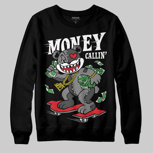 Jordan 10 Retro Shadow (2025) DopeSkill Sweatshirt Money Callin' Graphic Streetwear - Black