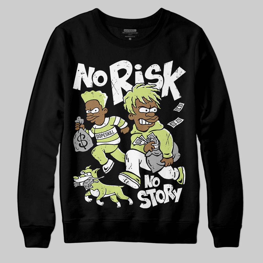 Jordan 11 “Inner Beast” DopeSkill Sweatshirt No Risk No Story Graphic Streetwear - Black