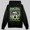 Neon Green Sneakers DopeSkill Hoodie Sweatshirt Root of Evil Graphic Streetwear - black