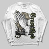 Air Max 90 Ballistic Neutral Olive DopeSkill Long Sleeve T-Shirt Trust God Graphic Streetwear - White