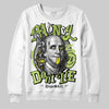 Jordan 13 Retro Bright Cactus DopeSkill Sweatshirt Money Don't Lie Graphic Streetwear - White