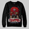 Jordan 11 Retro Cherry DopeSkill Sweatshirt New Trapped Graphic Streetwear - black