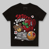 Jordan 5 Retro Fire Red Black Tongue (2025) DopeSkill Toddler Kids T-shirt SRSLY Study Graphic Streetwear - Black