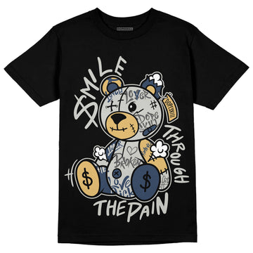 A Ma Maniere x Jordan 5 Dawn “Photon Dust” DopeSkill T-Shirt Smile Through The Pain Graphic Streetwear - Black