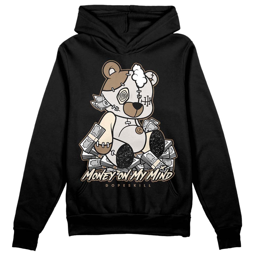 Jordan 5 SE “Sail” DopeSkill Hoodie Sweatshirt MOMM Bear Graphic Streetwear - Black