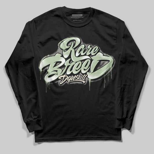 Jordan 4 WMNS “Seafoam” (2025) DopeSkill Long Sleeve T-Shirt Rare Breed Type Graphic Streetwear - Black