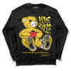 Jordan 4 Retro “Vivid Sulfur” DopeSkill Long Sleeve T-Shirt Love Kills Graphic Streetwear - Black