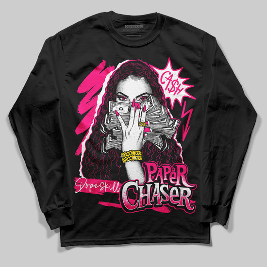 Jordan 1 Low GS “Fierce Pink” Dopeskill Long Sleeve T-Shirt NPC Graphic Streetwear - Black