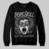 Jordan 4 “Black Cat” (2025) DopeSkill Sweatshirt Root of Evil Graphic Streetwear - black