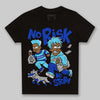 Dunk Low Argon DopeSkill Toddler Kids T-shirt No Risk No Story Graphic Streetwear - Black