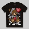 Jordan 10 OG “Steel” DopeSkill Toddler Kids T-shirt Broken Bear Graphic Streetwear - Black