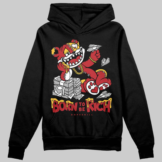 Jordan 14 Golf “Last Shot” DopeSkill Hoodie Sweatshirt Born To Be Rich Graphic Streetwear - Black