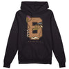 Jordan 6 WMNS Gore-Tex Brown Kelp DopeSkill Hoodie Sweatshirt No.6 Graphic Streetwear - Black