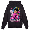 Pink Sneakers DopeSkill Hoodie Sweatshirt Heaven Sent Graphic Streetwear - Black