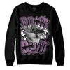 Jordan 2 “Mauve/Off-Noir” DopeSkill Sweatshirt Don't Quit Graphic Streetwear - Black 