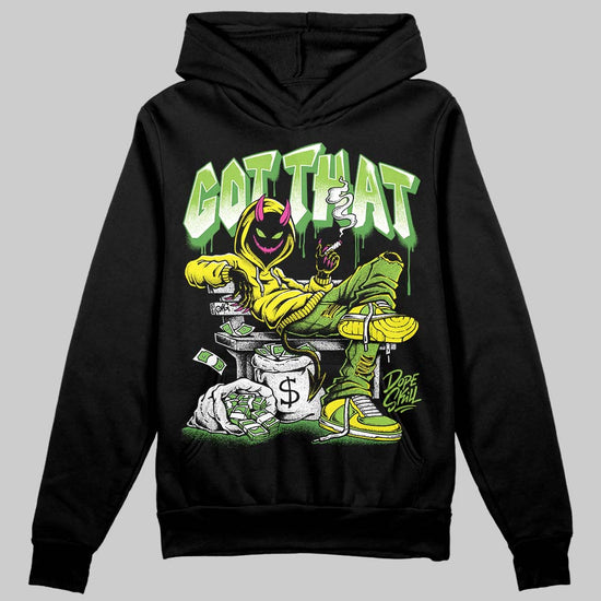 Neon Green Sneakers DopeSkill Hoodie Sweatshirt Got That Graphic Streetwear - black