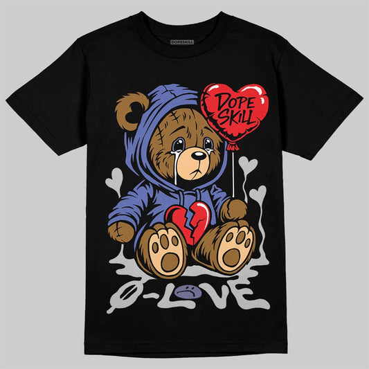 Air Max 90 x Patta Sapphire and Particle Grey DopeSkill T-Shirt Broken Bear Graphic Streetwear - Black