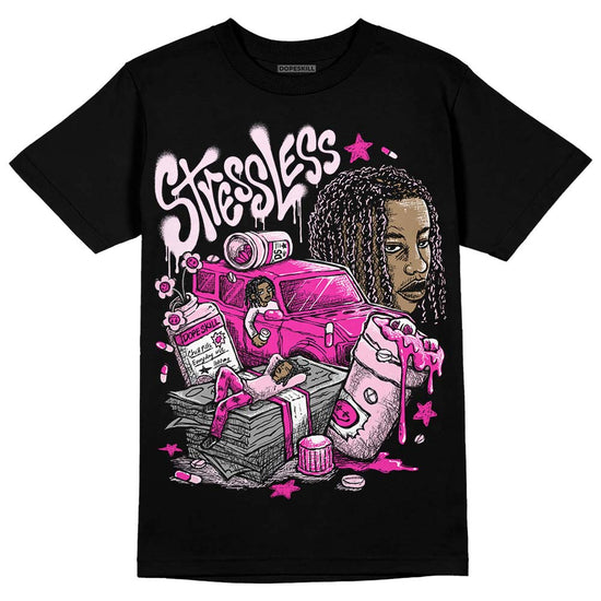 Dunk Low GS 'Triple Pink' DopeSkill T-Shirt Stressless Graphic Streetwear - Black