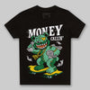 Green Sneakers DopeSkill Toddler Kids T-shirt Money Callin' Graphic Streetwear - Black