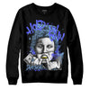 Jordan 5 Retro University Blue DopeSkill Sweatshirt Hold My Own Graphic Streetwear - Black 