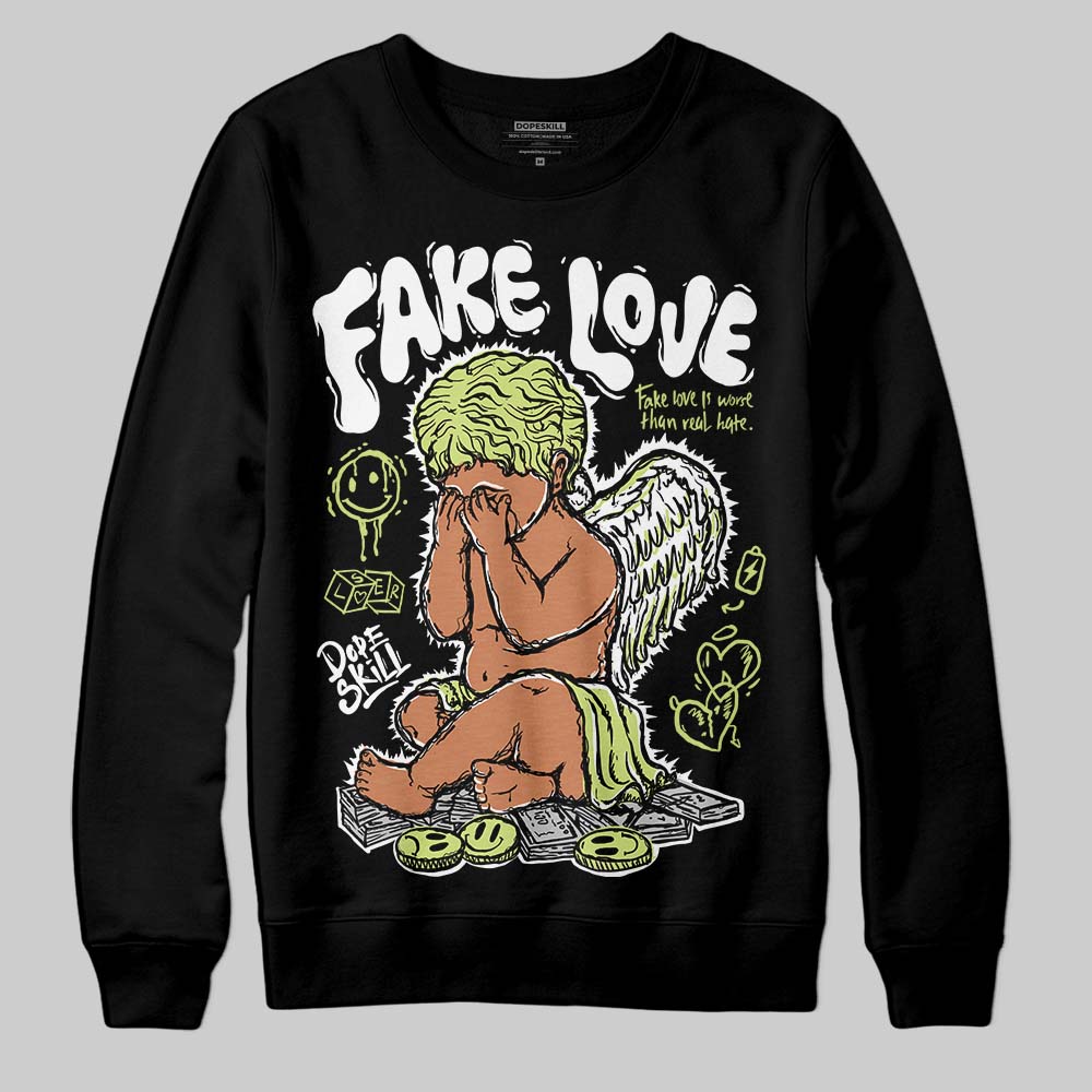Jordan 11 “Inner Beast” DopeSkill Sweatshirt False Love Graphic Streetwear - Black