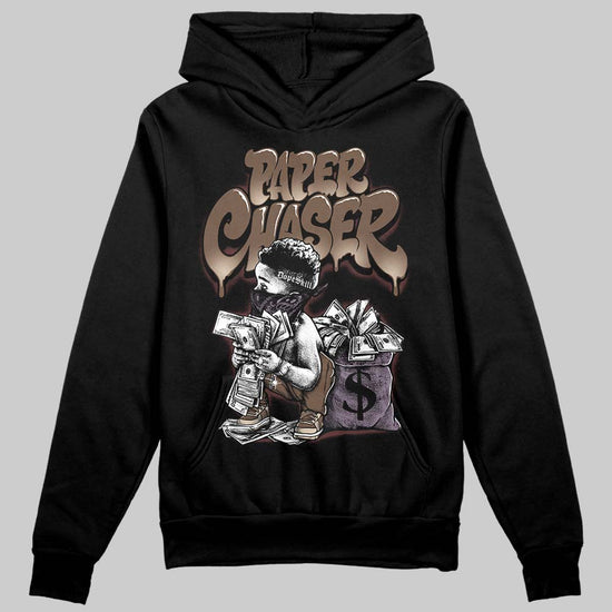 A Ma Maniére x Air Jordan 4 “Dark Mocha” DopeSkill Hoodie Sweatshirt Paper Chaser Boy Graphic Streetwear - Black