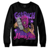 PURPLE Sneakers DopeSkill Sweatshirt Get Rich Graphic Streetwear - Black