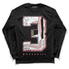 Jordan 3 GS “Red Stardust” DopeSkill Long Sleeve T-Shirt No.3 Graphic Streetwear - Black