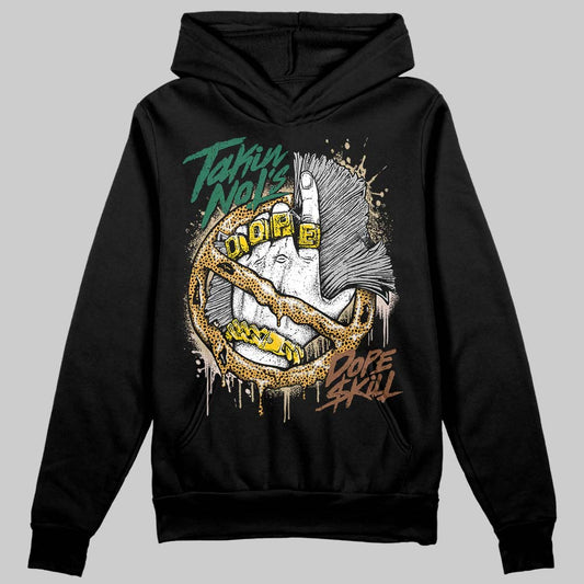 Dunk Low SB Safari DopeSkill Hoodie Sweatshirt Takin No L's Graphic Streetwear - Black