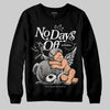 Jordan 3 Retro Pure Money DopeSkill Sweatshirt New No Days Off Graphic Streetwear - Black
