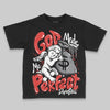 Jordan 4 Retro Toro Bravo DopeSkill Toddler Kids T-shirt God Made Me Perfect Graphic Streetwear - Black