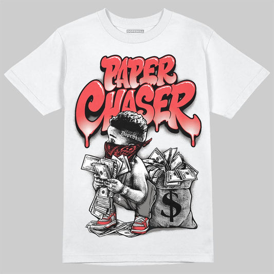 Air Max 90 Infrared 3M (2026) DopeSkill T-Shirt Paper Chaser Boy Graphic Streetwear - White